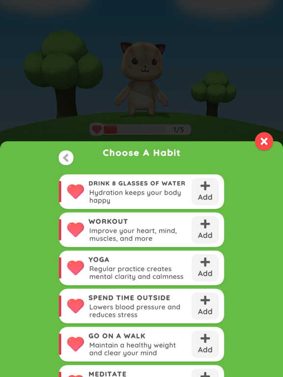 Pika: Self Care Motivation Pet screenshot 4