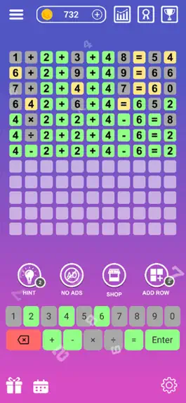 Game screenshot Numberz - Math Puzzle Game hack