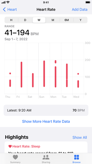 Apple Health screenshot 4