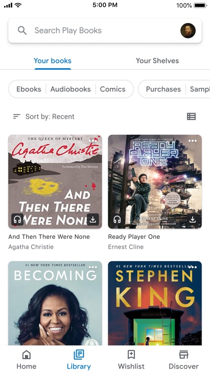 Google Play Books & Audiobooks screenshot-3
