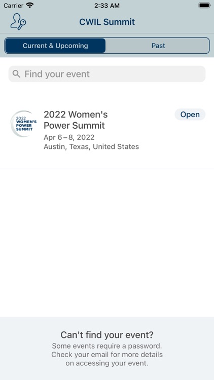 CWIL Power Summit App