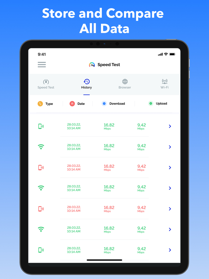 Speed Test and WIFI Analyzer