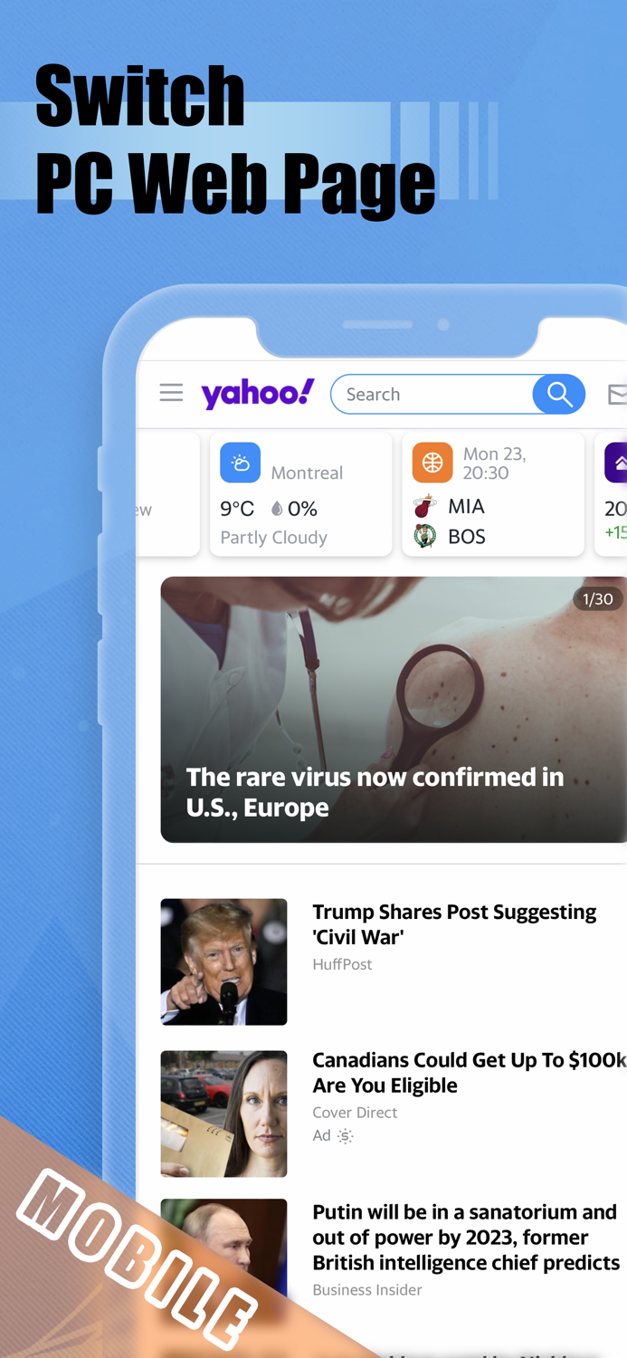 Desktop FullScreen Browser