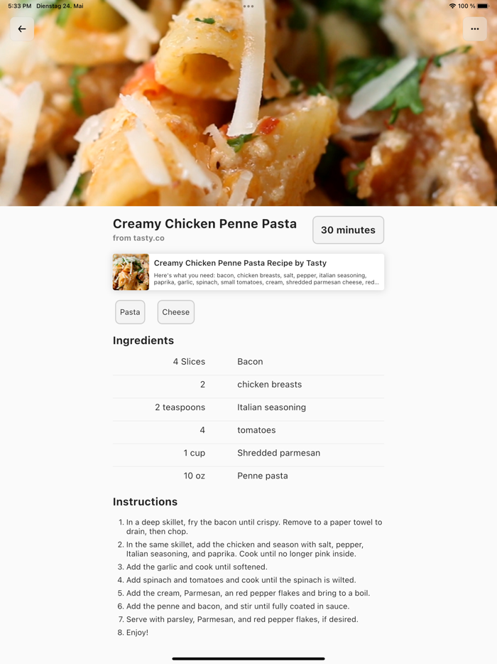 Foodster - Planen  Einkaufen