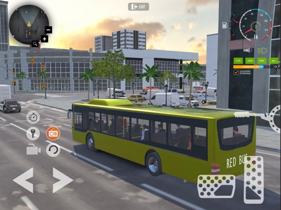 Red Bus Game Driving Simulator screenshot 4