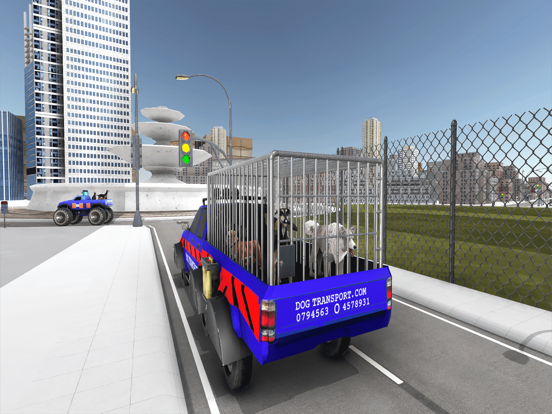 Monster Truck Dogs Transport screenshot 2