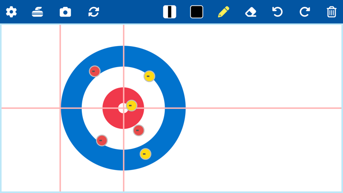 Curling Tactic Board