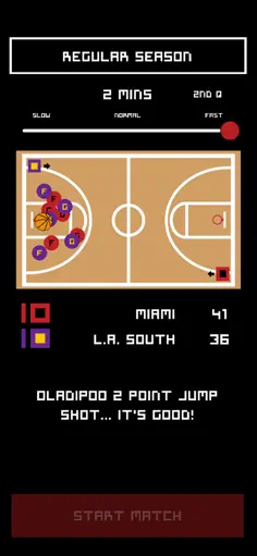 Retro Basketball Coach 2023 - Screenshot 1