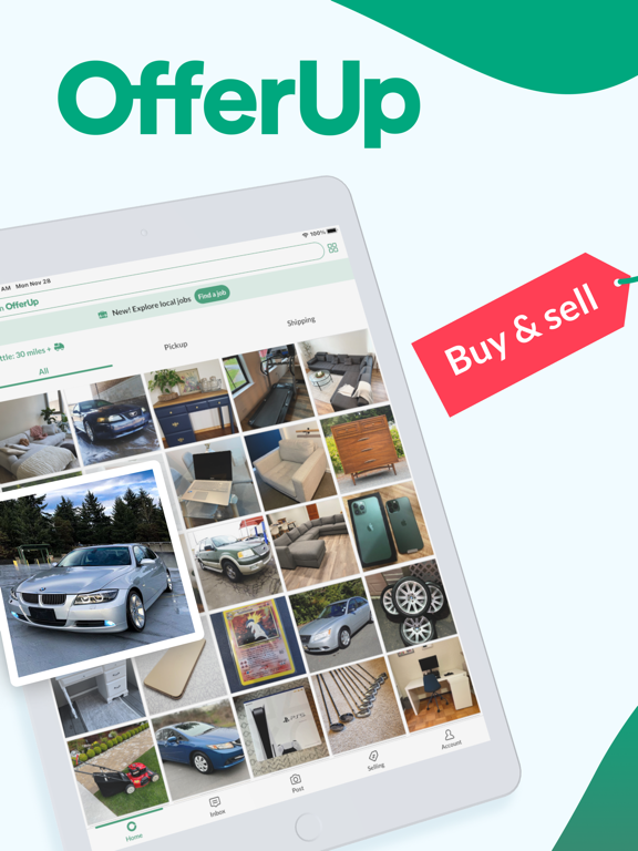 OfferUp - Buy. Sell. Letgo. Ipad images