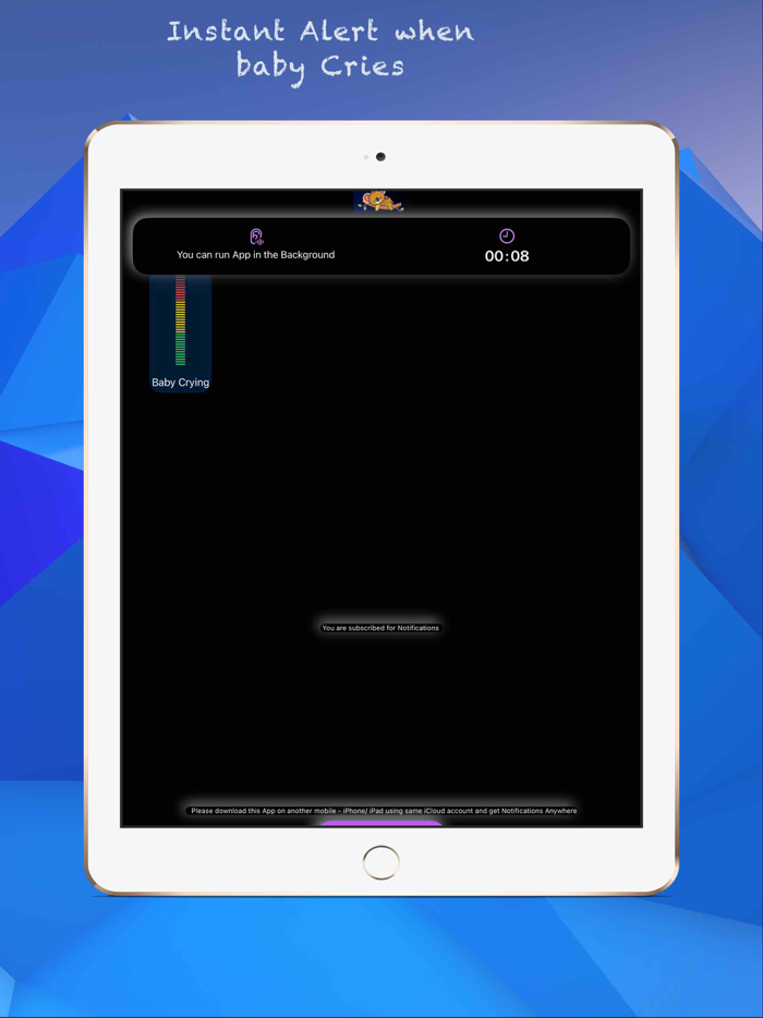 Baby Wakeup Baby Cry Detector