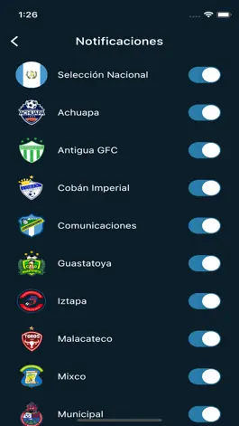 Game screenshot Guatefutbol.com apk