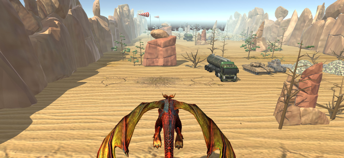 Fire Flying Dragon simulator