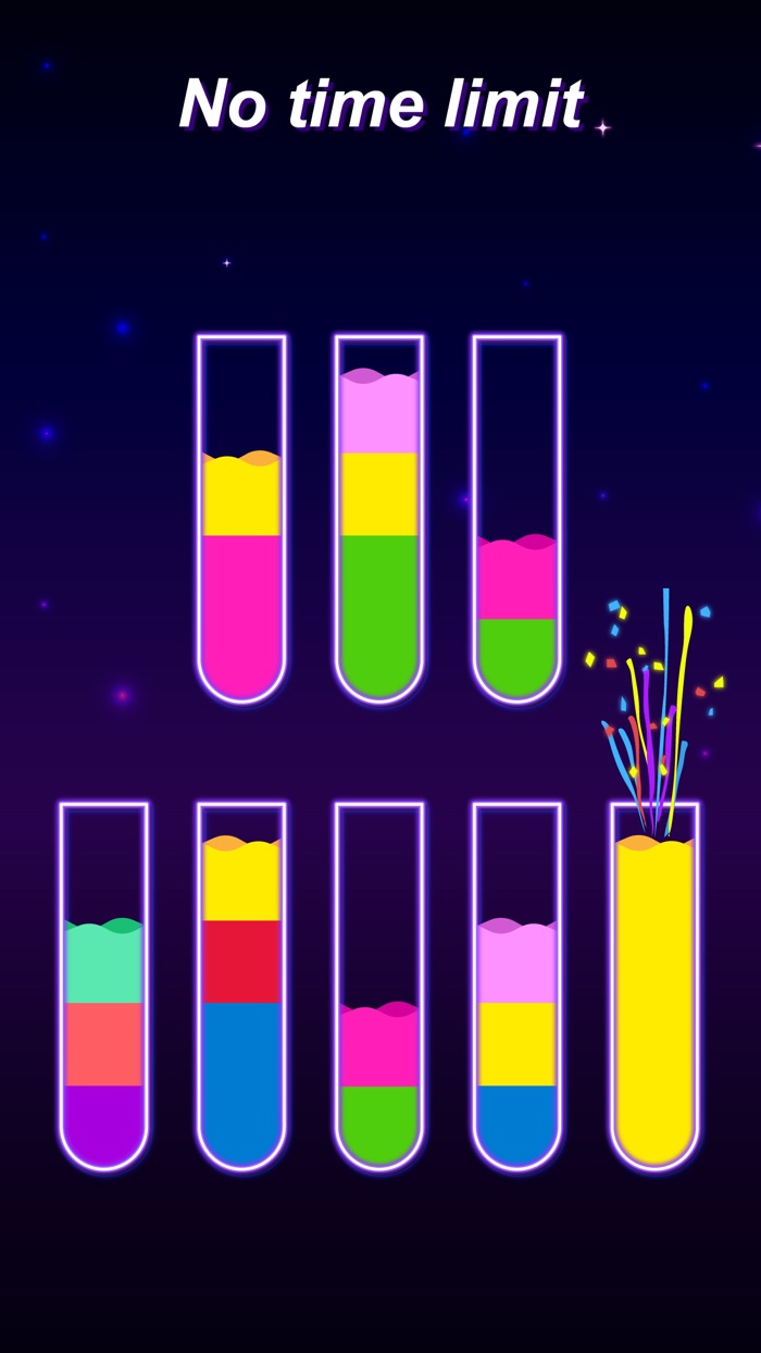 Water Sort Glow Color Sort