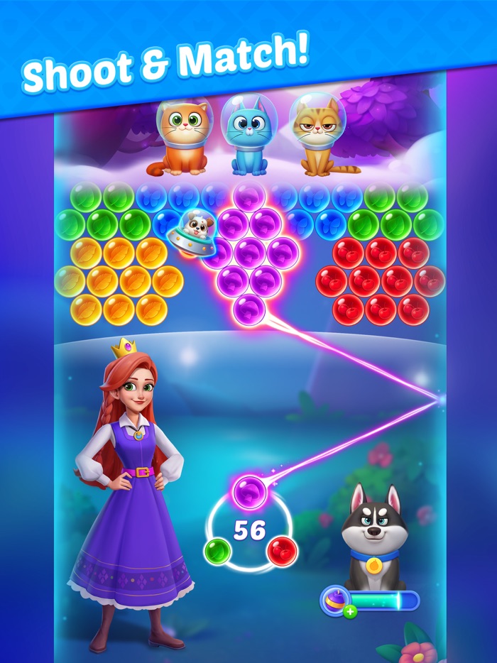 Bubble Shooter Kingdom