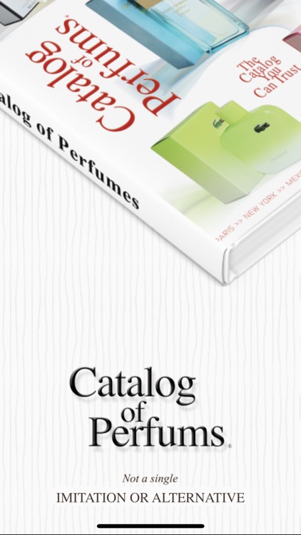Catalog of Perfums