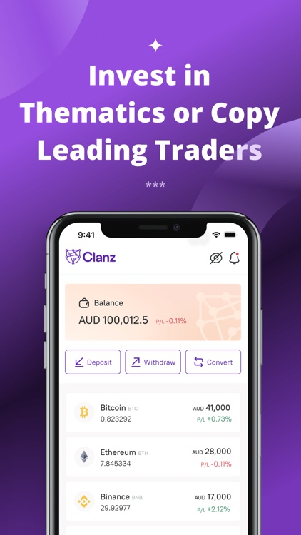 Clanz - Buy Bitcoin & Crypto screenshot-3