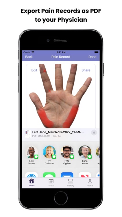 Pain Diary: For Hand Pain screenshot-3