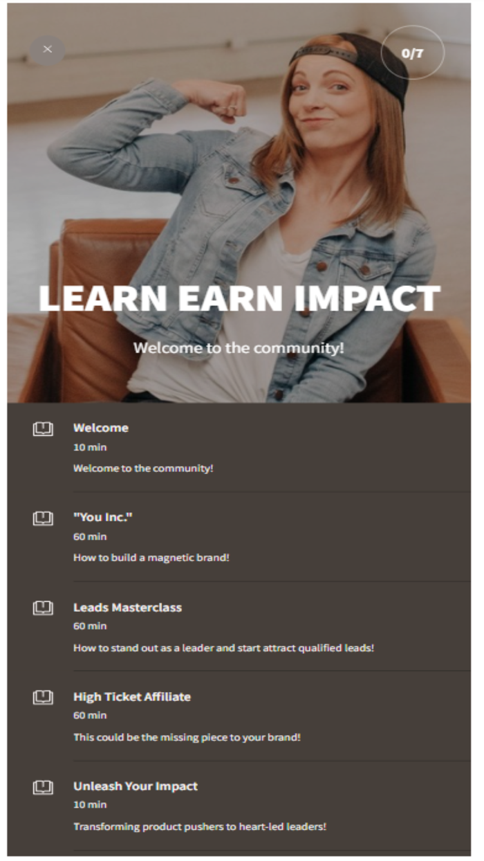 Learn Earn Impact