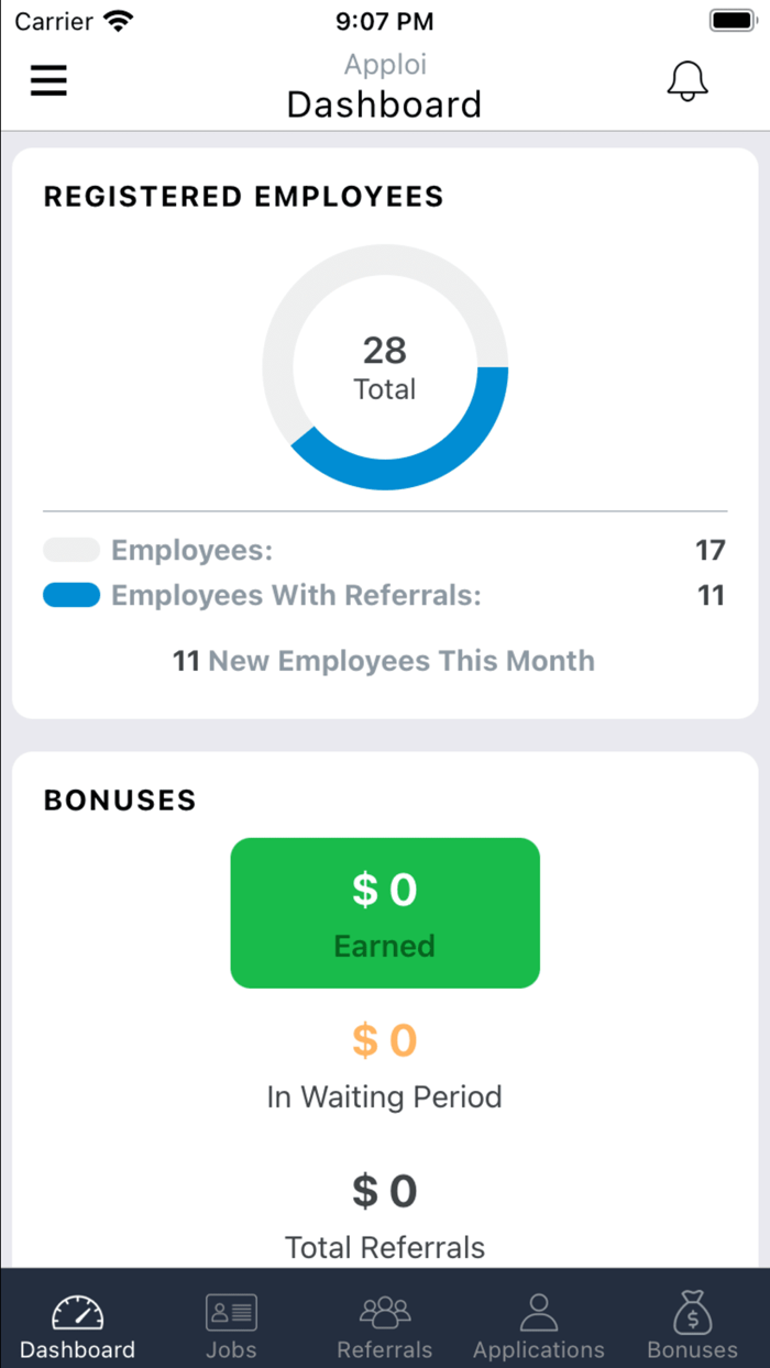 Referrals by Apploi