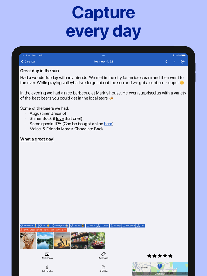 Diarium Diário pessoal