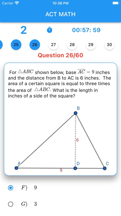 Act Math Test screenshot-3