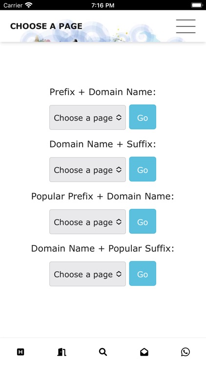 CHOOSE.DOMAINS screenshot-4