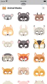 animal masks iphone screenshot 3