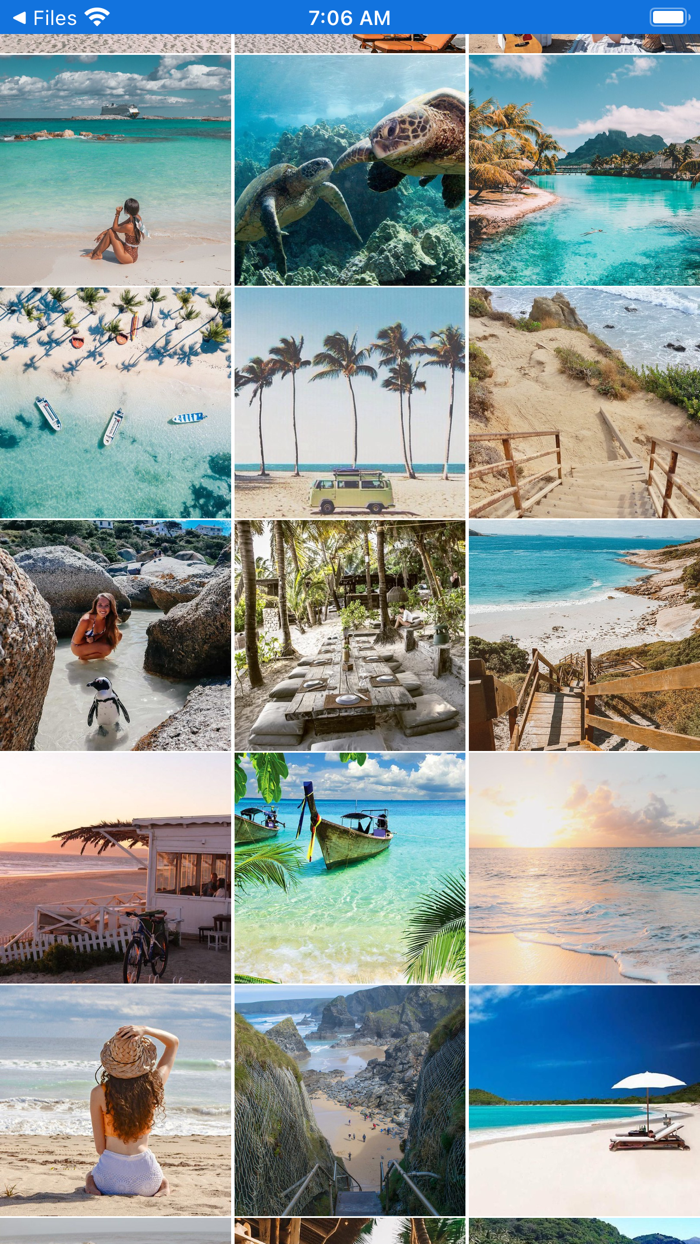 Beach Wallpaper 4K HD