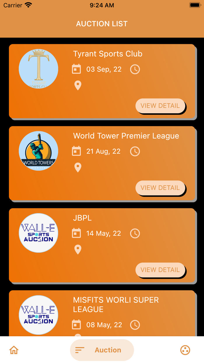 Walle Sports Auction