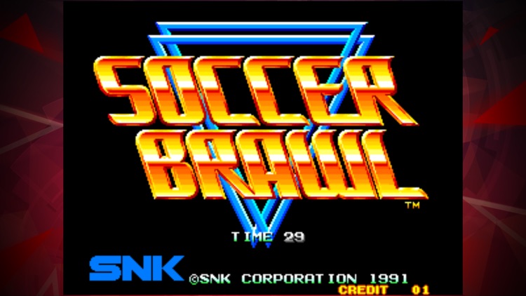 SOCCER BRAWL ACA NEOGEO