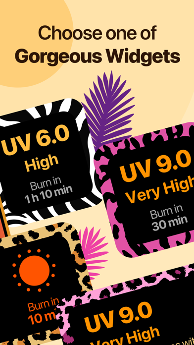 Fashion UV index widget 16 screenshot 2