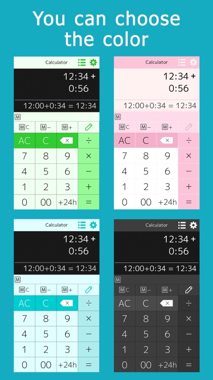 Time : Calculator++P screenshot-4