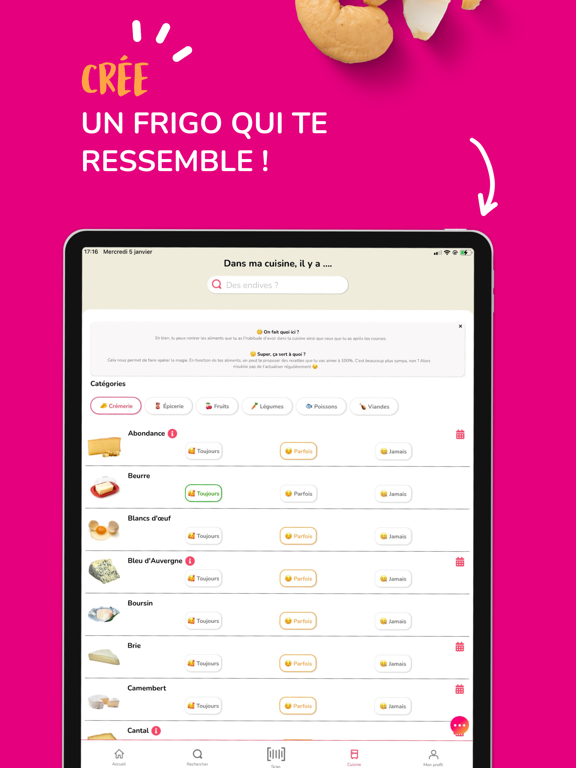 Frigo Magic: Cuisine antigaspi iPad captures décran