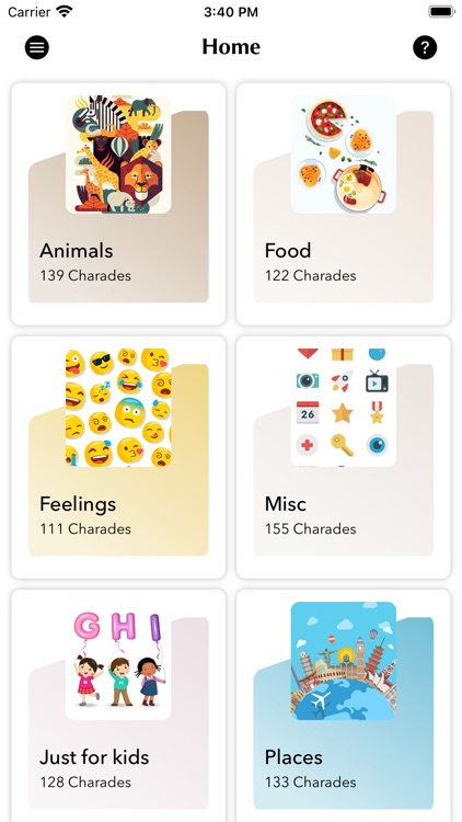 Heads Down n up Charades fre