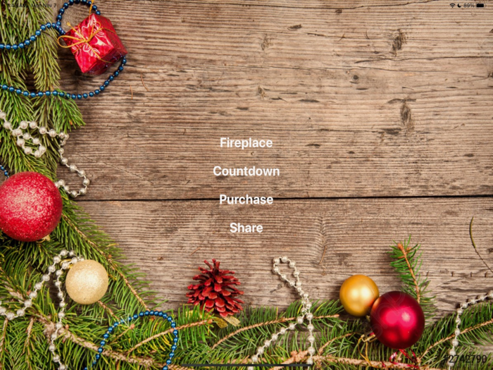 Yule Log - Christmas Fireplace