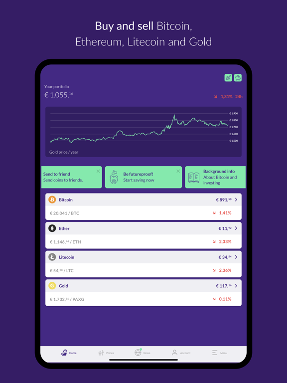 Screenshot #5 pour Bitmymoney Bitcoin Account