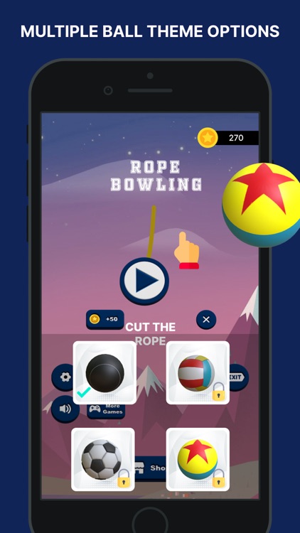 Rope Bowling - Puzzle Game