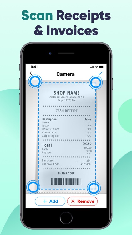 Budget：Bills & Receipt Scanner