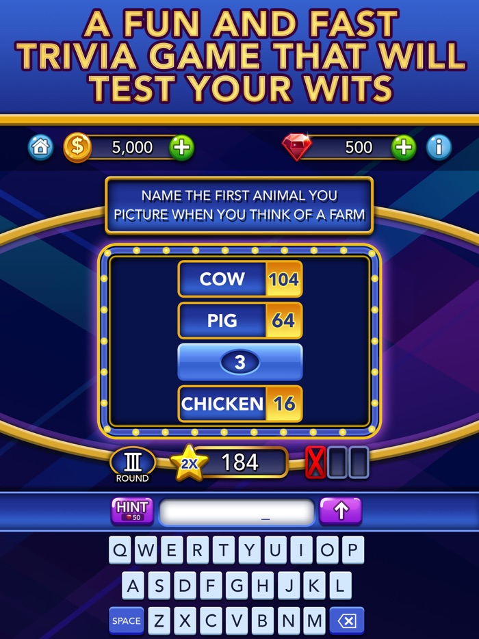 Fun Feud Trivia Quiz Games