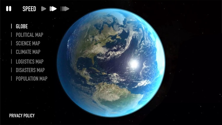 Globe Planet 3D - Earth Map