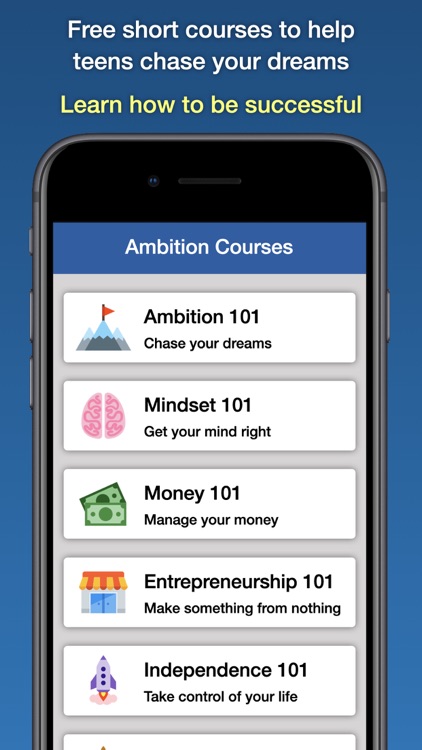 Ambition - Learn and Earn