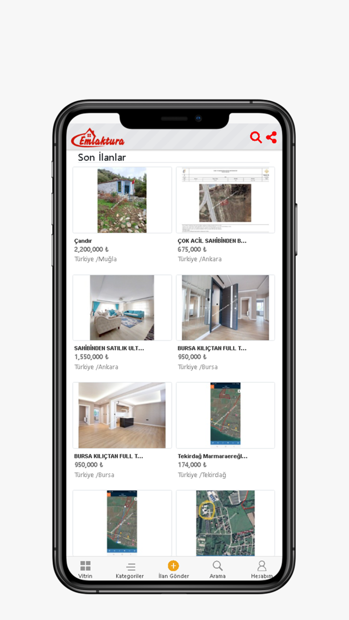 Emlaktura  İlan Platformu