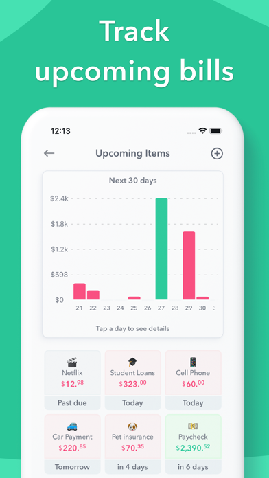 Weekly: A Better Budget App Screenshot