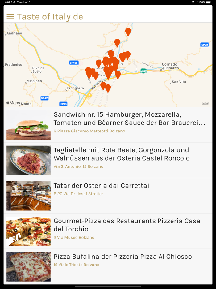 Taste of Italy Bozen