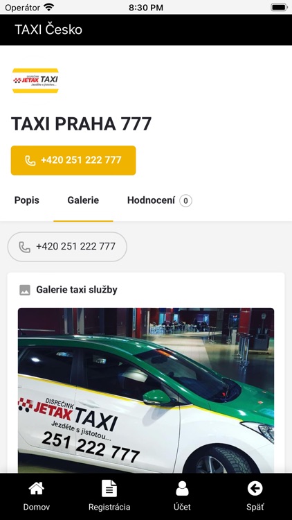 TAXI Česko screenshot-3