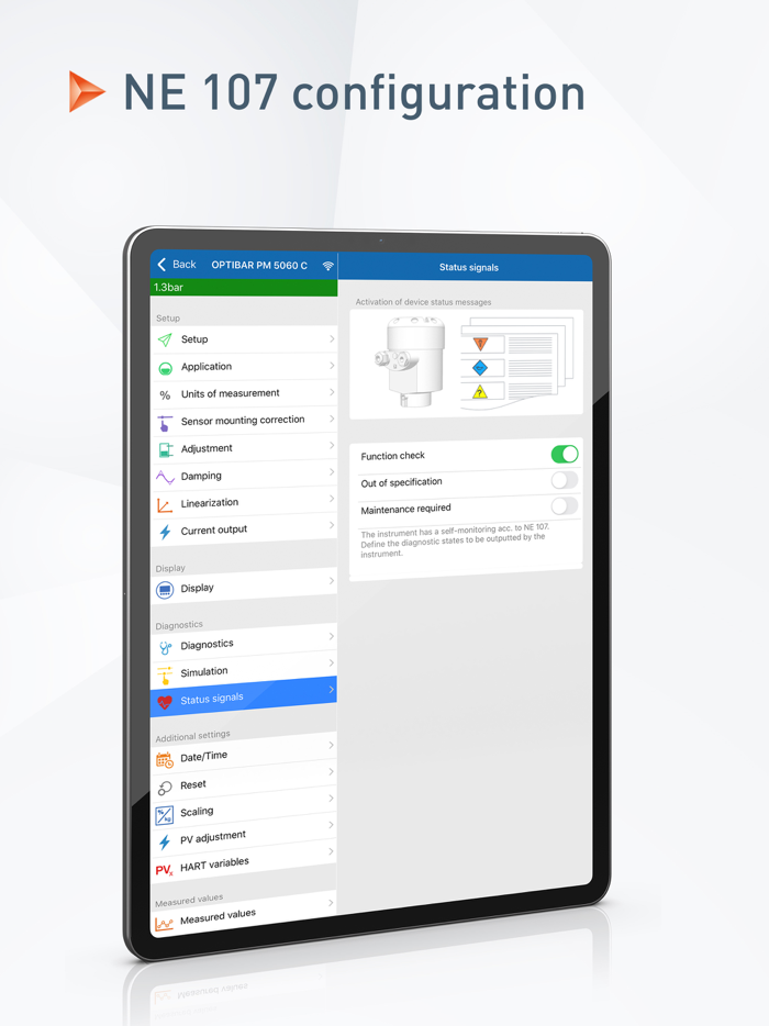 OPTICHECK Pressure Mobile