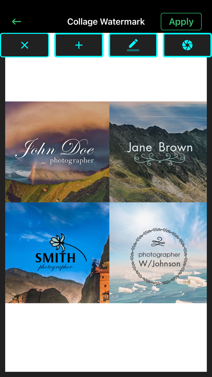 Watermark Maker Add to Pic Pro