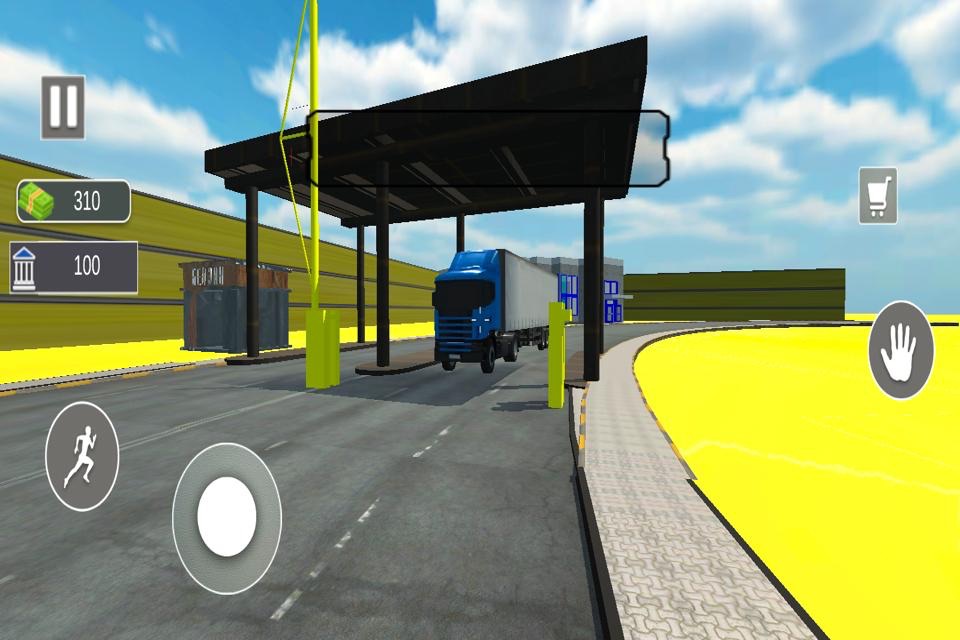 Cargo Truck Gas Station Games screenshot 2