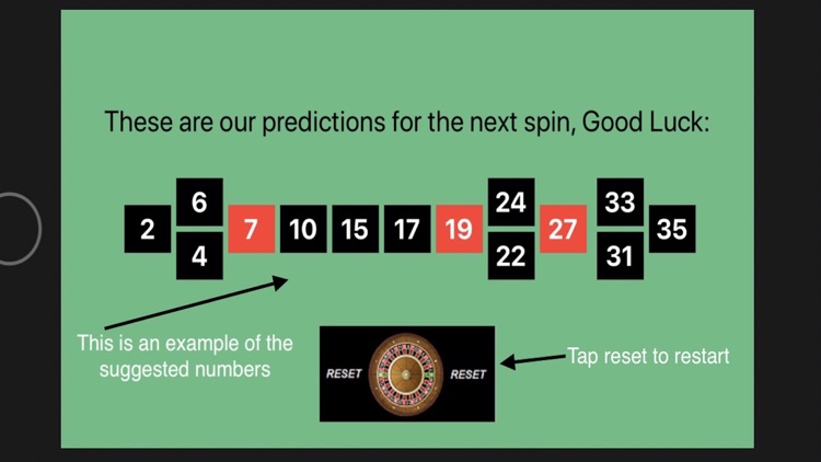 Roulette Numbers Predictor