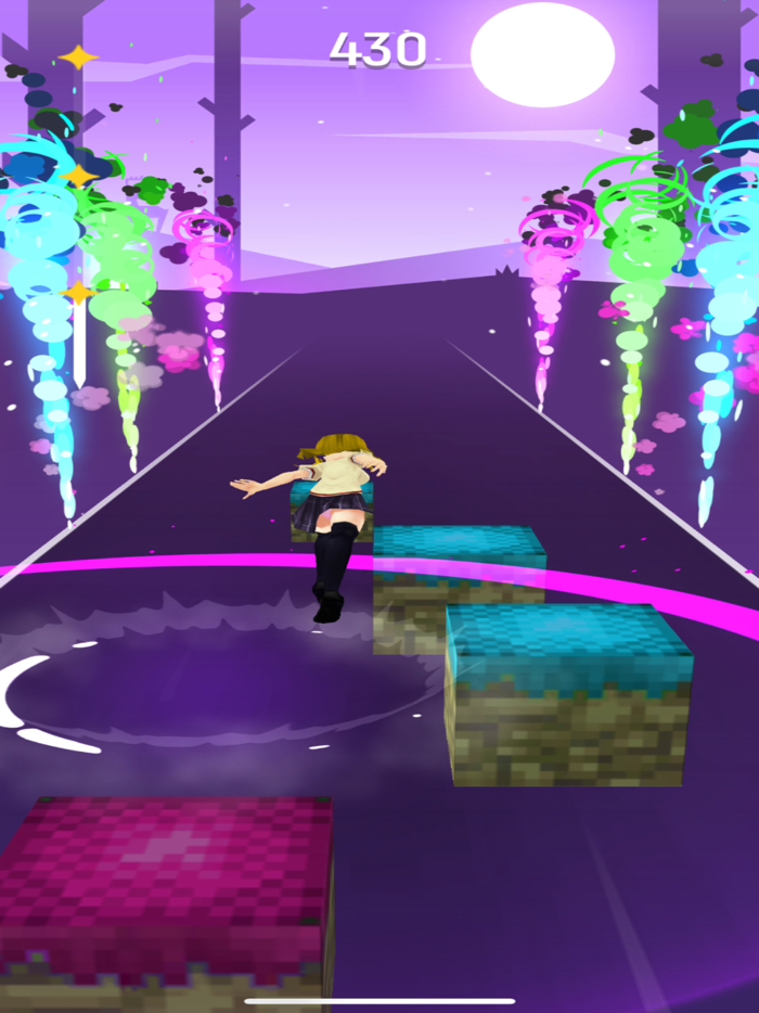 Anime High School Sakura Hop